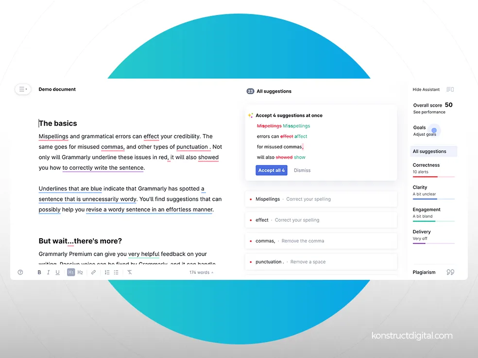 Grammarly demo document