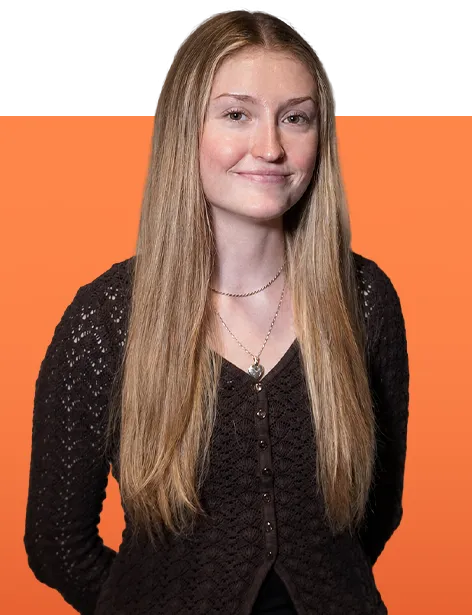 Emma-Orange-Background