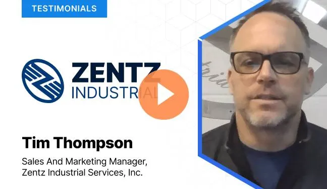 Play video: Zentz Industrial Services client testimonial