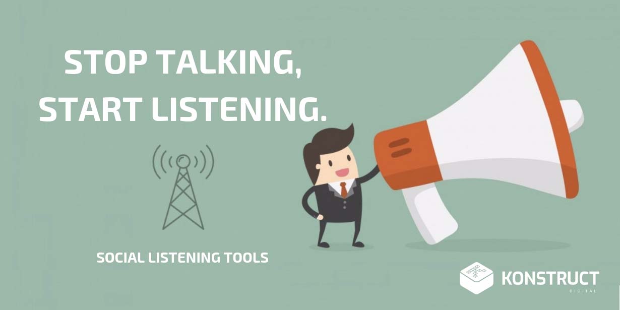 Stop talking, start listening.