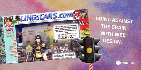 Ling’s Cars: Going Against The Grain With Web Design