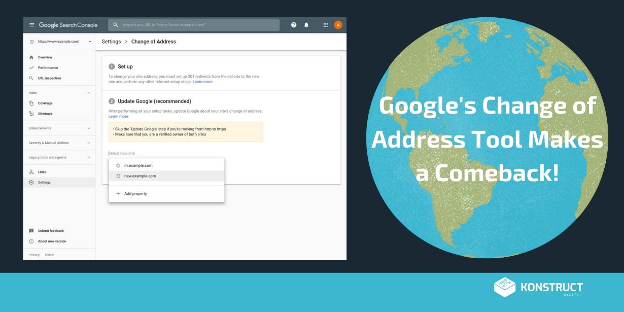 Google’s Change of Address Tool Makes a Comeback!