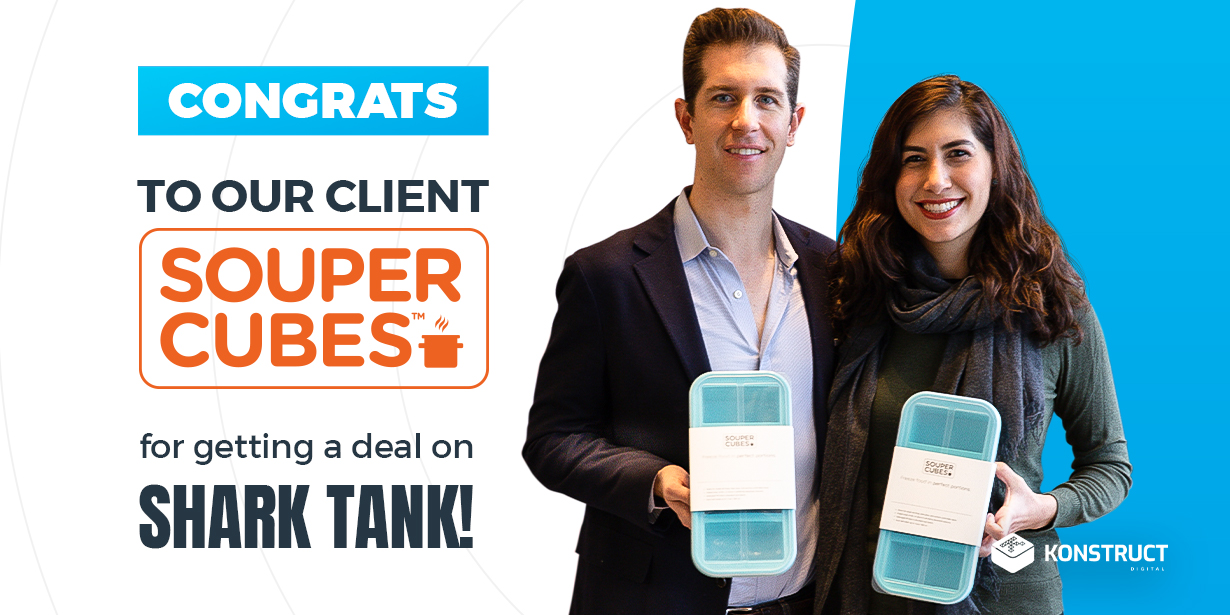 Congrats to our client Souper Cubes for getting a deal on Shark Tank