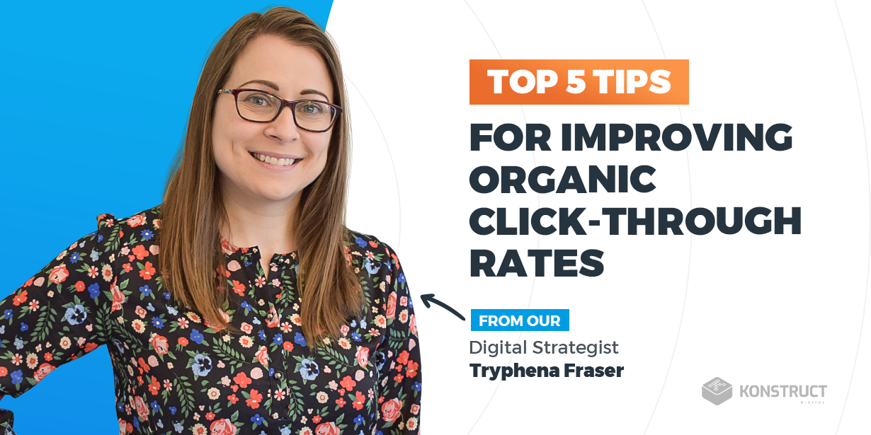 Top 5 tips for improving organic click through rates