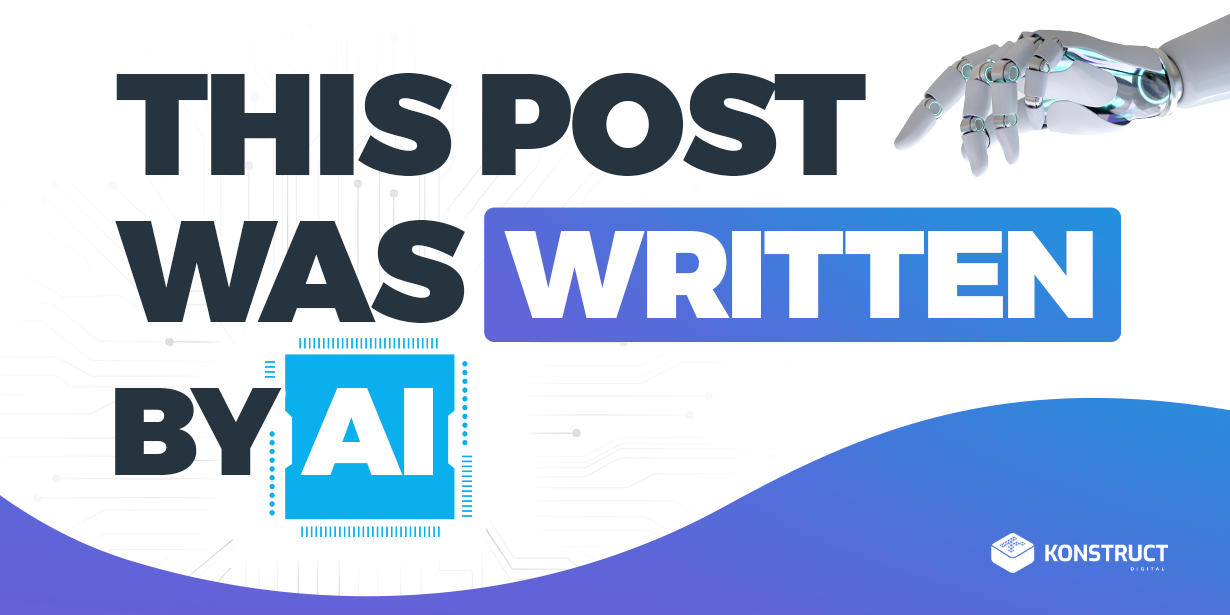 This Post Was Written By AI