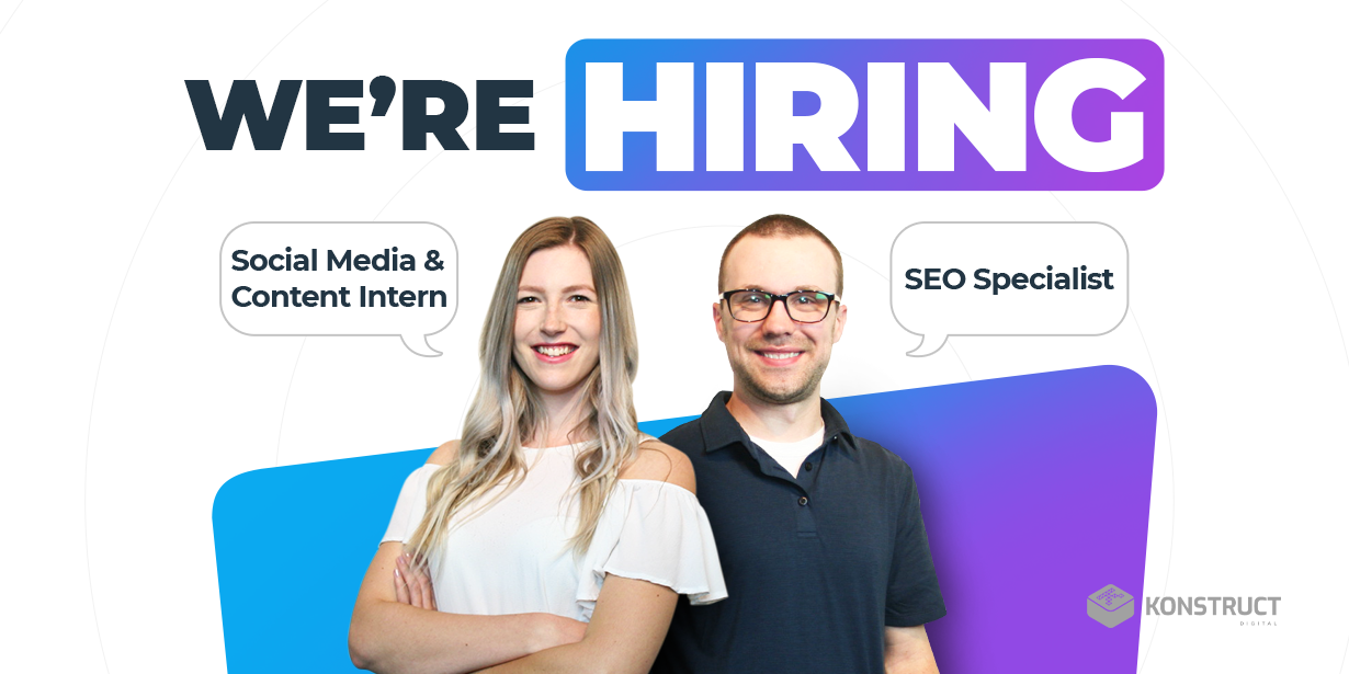 We Are Hiring Social Media & Content Intern and SEO Specialist
