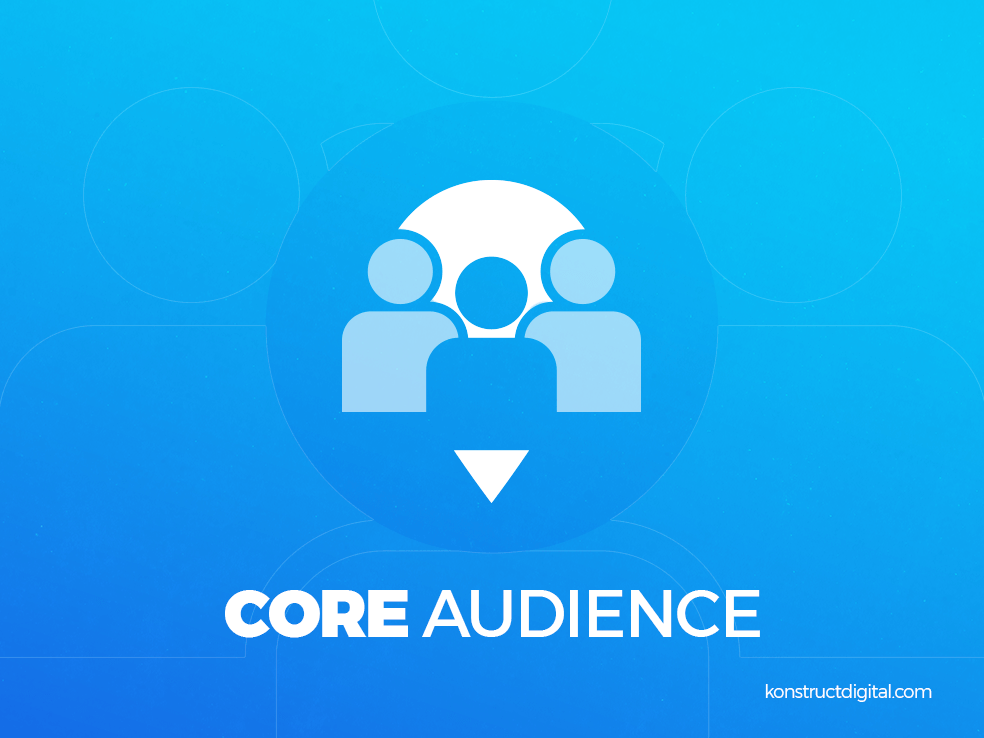 Core audience with one person. 