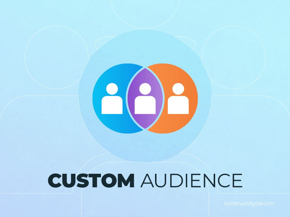 Custom audience with three people.